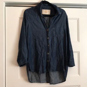 Bella Dahl Denim, Tencel Top